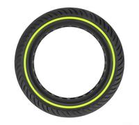 FACULX Neumático sólido resistente a pinchazos de 8.5 pulgadas para panal verde fluorescente para scooter eléctrico M365 1S Pro, tracción mejorada fuera de carretera, alta durabilidad