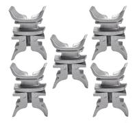 FACULX Paquete de 10 fundas con ojales para cabezal de recortadora para alimentación rápida C26-2, compatibles con FS55 para desbrozadoras FS100 FS120, piezas de repuesto de metal