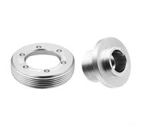 FACULX Para fsa Reemplazo de perno de manivela para disco dental | Tornillo hexagonal, fijación de plato de aleación de aluminio, hardware de pedalier de bicicleta para ciclismo
