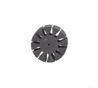 FACULX Separador de flechas de espuma EVA, paquete de 12 soportes para flechas, estante protector para flechas de arco de caza de 6 a 8 mm, estante redondo portátil (1 unidad)