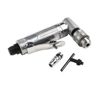 FACULX Taladro neumático, taladro de aire de codo de 90 grados, potente máquina de perforación angular con portabrocas de 1/4 pulgadas para pulir, moler, perforar, atornillar