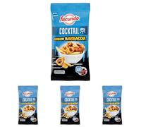 Facundo Mix de Barbacoa 100g | Cacahuetes Repelados, Maíz Frito y Aperitivos Crujientes | Sabor Intenso a Barbacoa | Snack Irresistible y Crujiente (Paquete de 4)