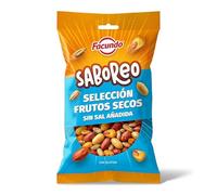 Facundo Mix de Frutos Secos Sin Sal 200g | Maíz Frito, Cacahuetes con Piel y Repelados, Semillas de Girasol | Snack Crujiente y Natural | Sin Sal Añadida