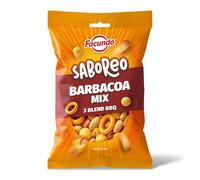 Facundo Mix Sabor Barbacoa 160g | Cacahuetes Repelados, Maíz Frito y Aperitivos Crujientes | Sabor Intenso a Barbacoa | Snack Irresistible y Crujiente