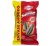 Facundo Pipas de Girasol Tostadas y Saladas 190g | Extra Crujientes | Máxima Frescura con Facundo Fresh | Nuestras pipas más grandes seleccionadas por su gran tamaño (Paquete de 6)