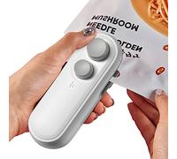 Facyn- Bolsa para virutas, sellador automático para bolsas de alimentos, diseño portátil, ahorro de energía, resistente al agua, para la familia, documentos y viajes