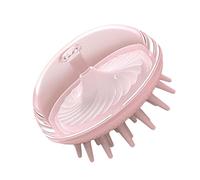 Facynde Cepillo masajeador de Cuero cabelludo | Exfoliante de Cuero cabelludo para Eliminar la caspa - Bonito depurador de Cuero cabelludo con cerdas de Silicona Suave para Cabello Liso húmedo, seco