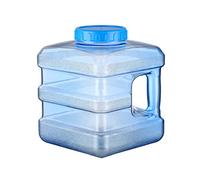 Facynde Depósito de agua para camping, depósito de agua de 5 l, 7,5 L, con tapa de cierre, accesorio de camping, depósito de agua portátil para escuelas, hoteles, oficinas