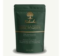 Fadaisha - 100 g - Polvo puro 100% Qasil - Limpiador facial y exfoliante de hierbas naturales para piel radiante - Nutre y rejuvenece tu cutis - Máscara facial y corporal para el cuidado de la piel