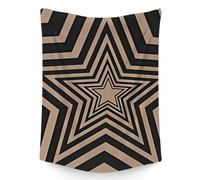 FADALO Tapiz de imagen de Downtown Girl Y2k, tapiz estético geométrico de estrellas, tapices decorativos vintage de moda para mujeres y niñas, para colgar en la pared para sala de estar, dormitorio