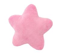 Fadcaer Fundas Cojín Lindo Niños Cojín Decorativo Amarillo Rosa Guardería Peluche Almohadas Estrella Felpa Almohada para Niñas Adultos Coche Casa Silla Suelo Cama Regalo Lectura TV (Pink)