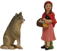FADEDA 2 Caperucita Roja y el lobo malvado. Altura: 8 cm