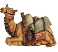 FADEDA Camel/Altura: 9 cm/pintado a mano/detallado belén figuras - decoración de mesa de Navidad cuna accesorios, Pesebre Nacimiento