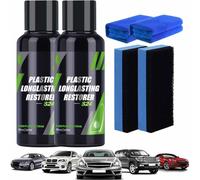 FadeFix Pro Nexa, Nexa Plastic Restorer, Crystal Coating for Car Plastic Parts, Car Plastics Plating Refurbishing Agent, Nano Coating Agent,Cars Plastics Restorer for DIY, Automotive (2)