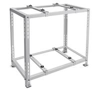 Fadiadem Soporte de Soporte para Aire Acondicionado, Soporte de Piso de Dos Niveles Soporte de Montaje en Tierra para Unidades de Aire Acondicionado Mini divididas