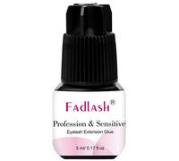 FADLASH Adhesivos para Extensiones de Pestañas-5 ml Adhesivos Fuerte para Pestañas-Tiempo de secado: 0,5 a 1 segundo-Pegamento Sensible de Acción Rápida