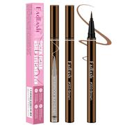 FADLASH Eyeliner Waterproof Marron 0.6ml, Delineador de Ojos Waterproof Marrón Mate Resistente al Agua, Aspecto Natural Duradero, sin Manchas, Lápiz de Ojos Color Intenso (003-Intense Brown)
