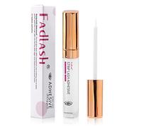 FADLASH Pegamento transparente para pestañas, fijación súper fuerte, sensible, impermeable, tira blanca, adhesivo para pestañas sin látex, 5.5 ml (0.18 onzas líquidas)