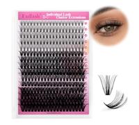 Fadlash Pestañas Postizas Individuales DIY 0.07 C 10-18mm 20D+40D+50D Pestañas Extensión De Pestañas Reutilizables Suaves para Diy en Casa