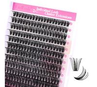 Fadlash Pestañas Postizas Individuales DIY 0.07 C 12-18mm 60D Pestañas Extensión De Pestañas Reutilizables Suaves para Diy en Casa