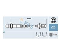 FAE Sonda Lambda para MERCEDES-BENZ: Classe E, Classe C, Classe ML, Classe A, Classe CLS, Classe S, Classe SLK, Classe SL, Classe CL (Ref: 77251)