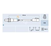 FAE Sonda lambda 77264 – Compatible con Ford y Mazda (Ford KA 1.3/1.25/1.4/1.6)