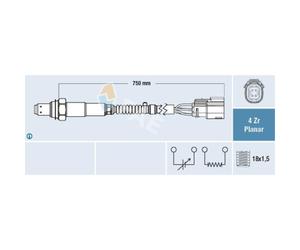 FAE Lambdasonde Regelsonde Compatible Para Ford Fiesta VI 1.0 EcoBoost