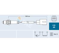 FAE Lambdasonde Regelsonde Compatible Para Opel Astra H Caravan 1.7 CDTi
