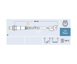 FAE Lambdasonde Regelsonde Compatible Para Toyota IQ 1.0 1.33 450H AWD 350