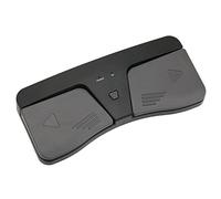 FAEG Pedal de Volteador de Página Inalámbrico,Pedal de Pie Negro Blutooth,Interruptor único,Volteador de Página de Música, Accesorios para Instrumentos Musicales para Tabletas, Teléfonos Inteligentes