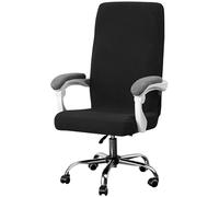 FAELNK Funda para Silla de Oficina Elástica Funda Silla Oficina Universal Desmontable Ajustables Office Chair Cover Cremallera para Sillas de Computadora Sillas de Escritorio