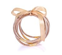 FAERLIIRY Pulseras de Mardi Gras con brillantina, pulseras de silicona rellenas de purpurina para mujeres y niñas, juego de pulseras para Buda, impermeables, color morado, verde y dorado, 2.9