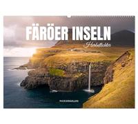 FÄRÖER INSELN - Herbstlichter (Wandkalender 2026 DIN A2 quer), CALVENDO Monatskalender: Der Herbst ist die Ockerzeit