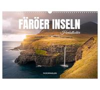 FÄRÖER INSELN - Herbstlichter (Wandkalender 2026 DIN A3 quer), CALVENDO Monatskalender: Der Herbst ist die Ockerzeit