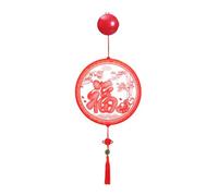 Faeymth AñO Lunar Luminoso Lucky Colgante Luces de Color LED SeñAl de Luz AcríLico Luz Ambiental de NeóN, A