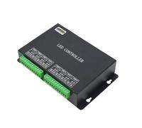 Faeymth Controlador de Píxeles LED Artnet H801RC, Compatible con SPI 5440, 8192 Píxeles, 8 Puertos, Compatible con Redes Informáticas (UE)