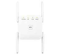 Faeymth Repetidor WiFi de 1200 Mbps, Banda Dual, 2,4 GHz/5 GHz, Extensor WiFi Inalámbrico, Amplificador de Señal WiFi, Punto de Acceso Inalámbrico, Enchufe de la UE.