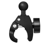 Faeymth Soporte Fijo para Espejo Retrovisor de Motocicleta, Bola de 25 mm, Adaptador para Cabeza, Soporte para Manillar, Base.