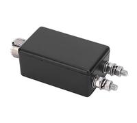 Fafeicy 1 1 Mini Balun Antena HF de Plástico Balun Compacto 91 X 36 X 26 Mm Manejo de Alta Potencia Fácil Instalación para Estación QRP Al Aire Libre Configuración de Radioaficionado de Onda Corta