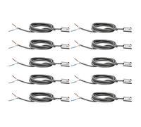 Fafeicy 10 interruptores magnéticos, cilindro magnético CS1-U de 10 W, cilindro neumático encendido y apagado para SI.SU.SC.JSI.MI.MA50-63 utilizado para detectar interruptores magnéticos