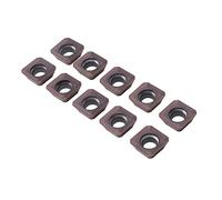 Fafeicy 10 Piezas de Insertos de Torneado, Cuchillas de Herramientas CNC de Carburo para Acero y Acero Inoxidable, Corte Rápido y Insertos de Acabado Duraderos para Tornos Fresadoras (SEKT1204)
