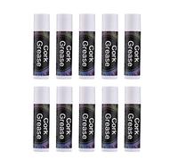 Fafeicy 10 Tubos de Grasa de Corcho, Lubricante para Flauta de Clarinete de Saxofón para Instrumentos de Viento de Madera, Vaselinas Blancas Fácilmente Fragantes, Fácil de Usar, (multicolor)