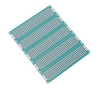 Fafeicy 10pcs 2x8 Cm Prototipo DE Doble Lateral PCB PRANDACE DE PRANDA DE PCB, Placa Universal, Placa DE Circuito, Placa DE para Experimentos Eléctricos, Fábrica Electrónica