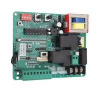 Fafeicy 130x108 Mm Placa de Control del Abridor de Compuerta Deslizante Universal, Placa de Circuito de Motor de Puerta Eléctrica con Ajuste de Resistencia del Motor (220V)