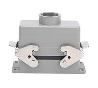 Fafeicy 16 Núcleos Conector de Aviación Industrial, Doble Hebilla Sello | Conjunto de bloqueo de tornillo roscado, contactos sin soldadura, carcasa con recubrimiento en polvo para altas