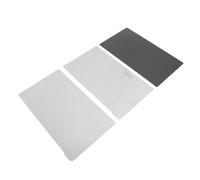 Fafeicy 2 Piezas de Reemplazo de Placa de Construcción Flexible Cama de Impresión Flexible Base Magnética Suave para Fotón Mono M7 M7pro 3D Impresor 228x131 Mm