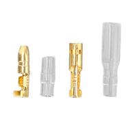 Fafeicy 200PCS Macho Hembra Terminal a Tope Conectores de Terminales de Engarzado en Frío Conectores de Cable Retardantes de Llama de Funda de PVC, de Empalme de Cables, Conector de de Alambre