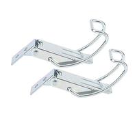 Fafeicy 2Pcs 050A Hebilla de puerta, Aspiradora de acero inoxidable Sorteo de cierre, Pestillos de palanca Sujeción, para maletas de vuelo, cajas pesadas de madera