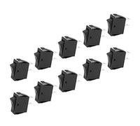 Fafeicy 2pin Switch Rocker en OFF OFF 2Position KCD3 Accesorios para el Hogar Terminal de Plata para Electrodomésticos