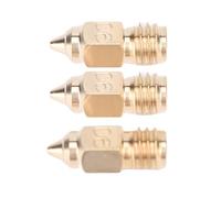 Fafeicy 3 Boquillas para Impresora 3D Ender 5 de 0,6 Mm, Extrusora de Impresora 3D, Juego de Boquillas Hotend M6 X 15 Mm para Impresión de Alta Velocidad